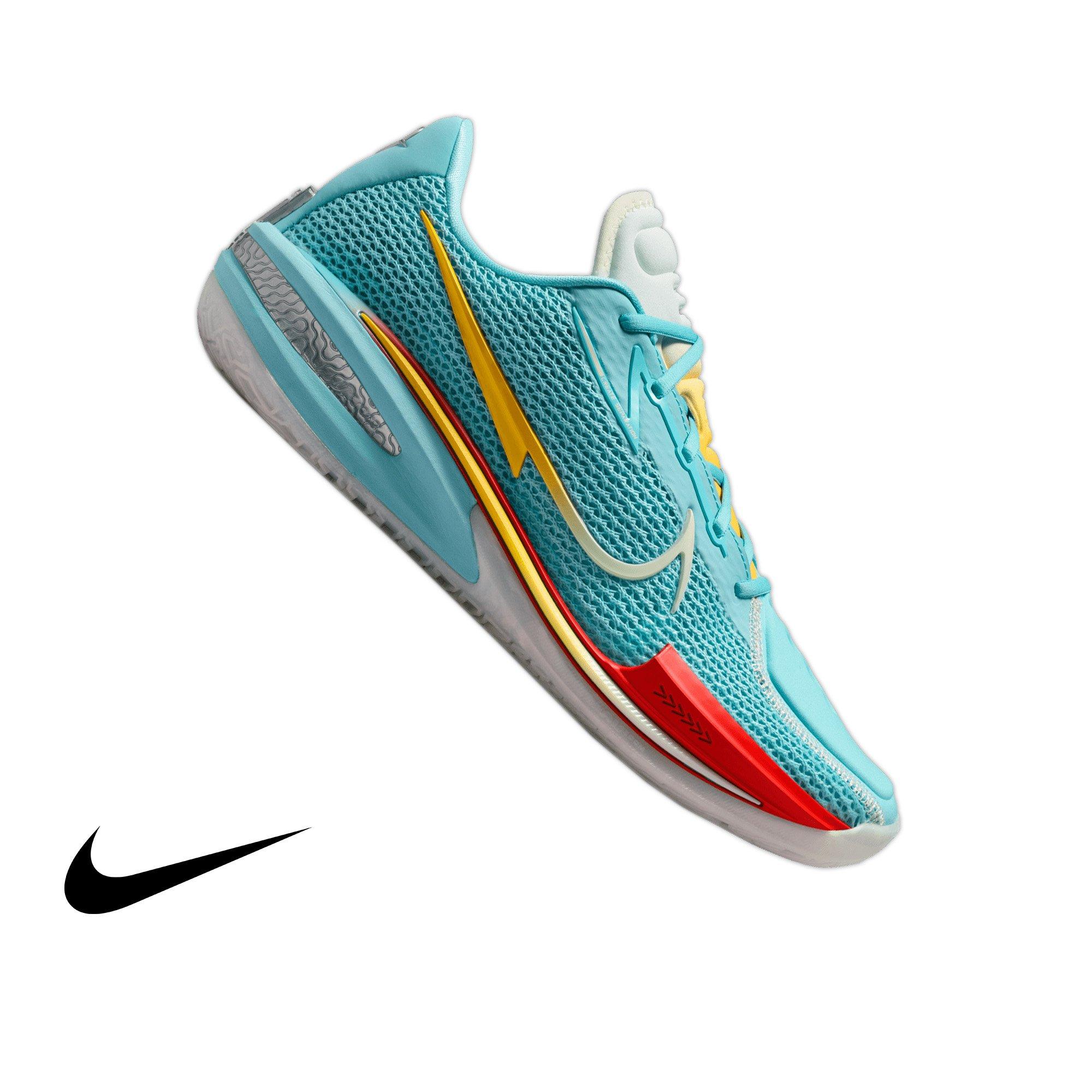Nike G.T. Cut "Dylan Harper x TITAN" Men's Basketball Shoe - BLEACHED AQUA/CASHMERE/SPORT GOLD